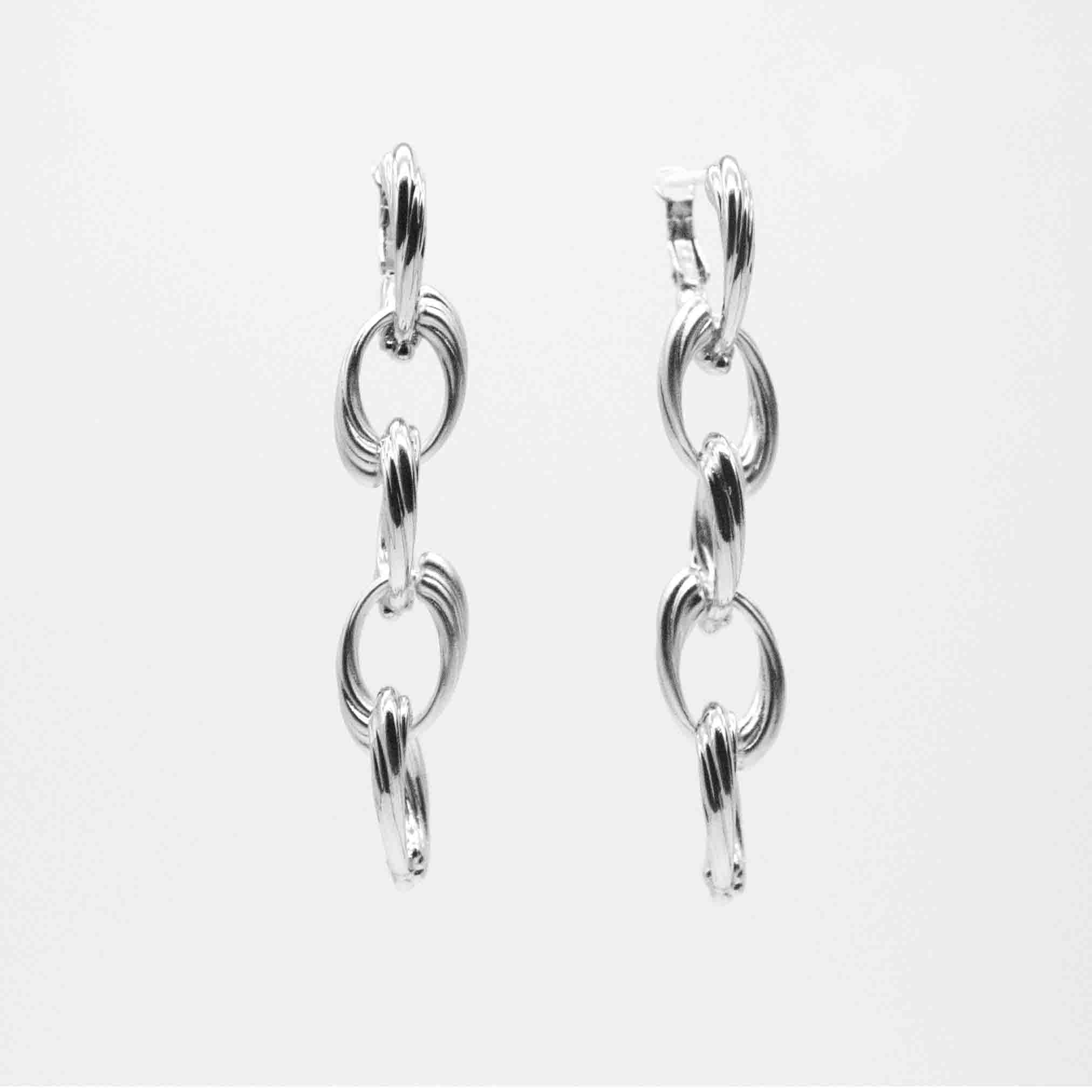 Pair of Cichlid Gold-Plated Drop Vermeil Earrings
